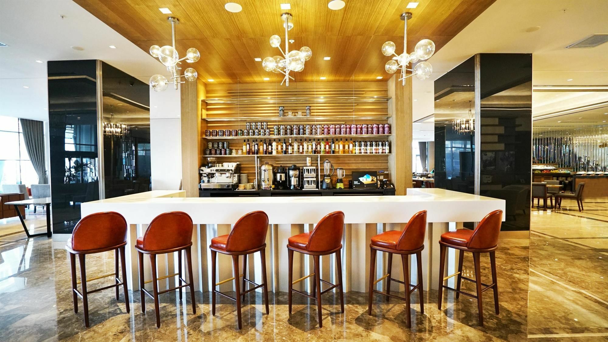 Tryp By Wyndham Istanbul Basin Ekspres Hotel Luaran gambar The bar at the lounge